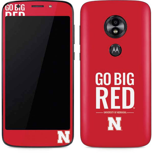 University of Nebraska Go Big Red Moto E5 Play Skin